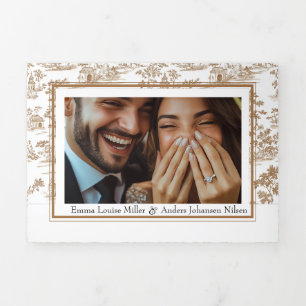 Toile en cuivre, Mariage triple