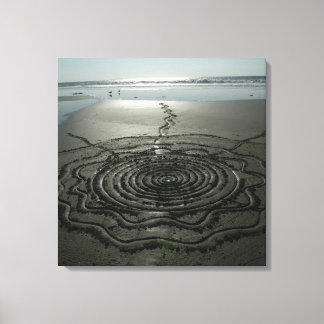 Toile en forme de cercle de sable #2