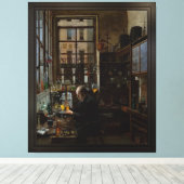 Toile En laboratoire par Henry Alexander (Insitu (Plancher de Bois))