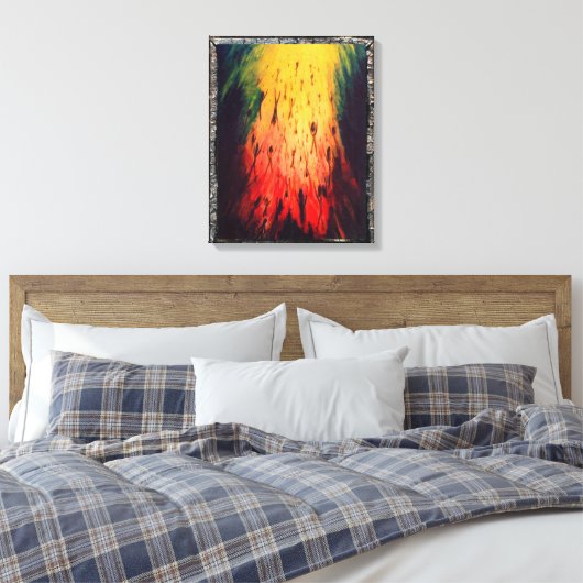 Toile En laissant l'obscurité écrivez la lumière (Insitu(Chambre))