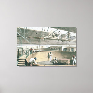 Toile En lovant le télégraphe câblez dans les réserv