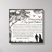 Toile En Mémoire Affectueuse/Mari (Recto)