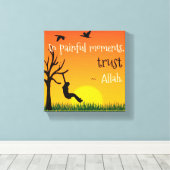 Toile En Moments douloureux (Insitu (Plancher de Bois))