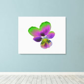 Toile en Pansy violet et vert (Insitu (Plancher de Bois))