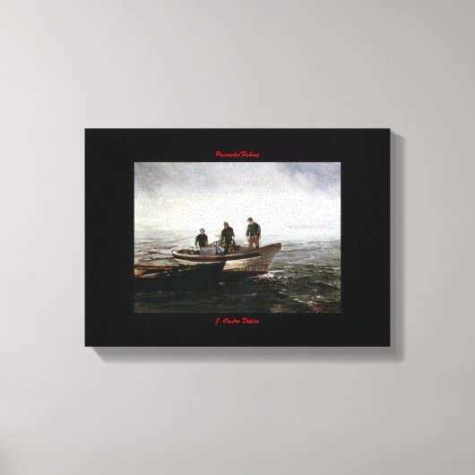 Toile En pêchant/Fishing (Recto)