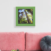Toile En regardant les arbres (Insitu(Salon))