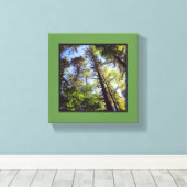 Toile En regardant les arbres (Insitu (Plancher de Bois))