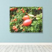 Toile en roses rouges juteuse Imprimer (Insitu (Plancher de Bois))