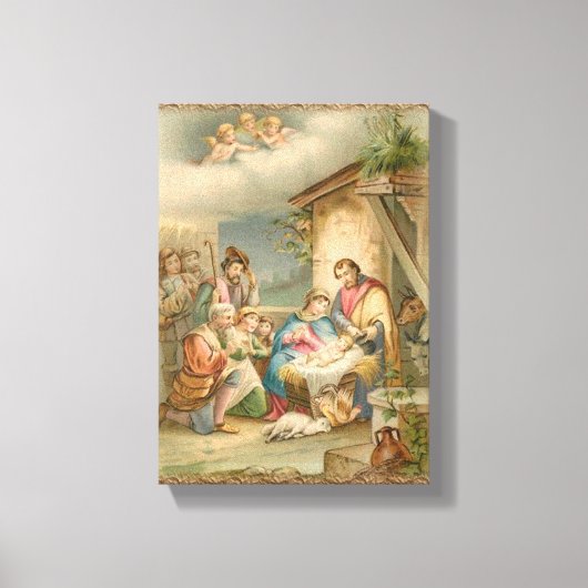Toile en toile étirée de Jésus-Christ (Recto)