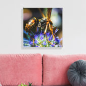 Toile encadrée « Bee Aware » 12" x 12", 1,5" (Insitu(Salon))