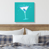 Toile encadrée BLUE MARTINI (Insitu(Chambre))