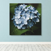 Toile encadrée Hydrangea Bleu 8515 (Insitu (Plancher de Bois))