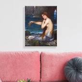 Toile encadrée représentant une sirène par John Wi (Insitu(Salon))