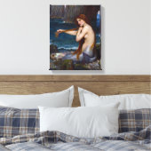 Toile encadrée représentant une sirène par John Wi (Insitu(Chambre))
