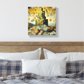 Toile Encaisse citrouille (Insitu(Chambre))