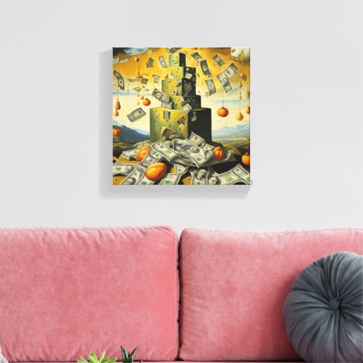 Toile Encaisse citrouille (Insitu(Salon))