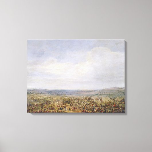 Toile Encampement militaire (Recto)