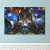 Toile encapsulée du portail d'archives (Insitu (Plancher de Bois))