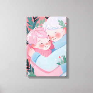Toile Encart de Noël
