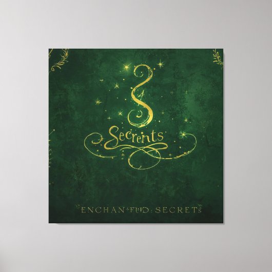 Toile Enchanted Secrets – Golden Sigil (Recto)
