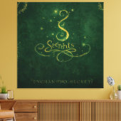 Toile Enchanted Secrets – Golden Sigil (Insitu(Salon))
