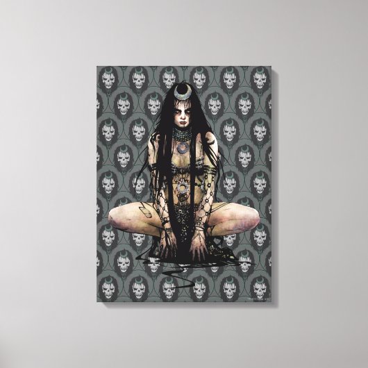 Toile Enchanteresse du peloton | de suicide (Recto)