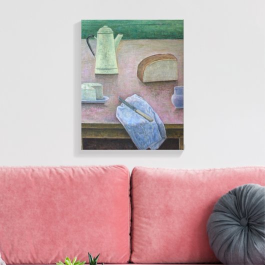 Toile Encore la vie avec le fromage Wensleydale 2013 (Insitu(Salon))