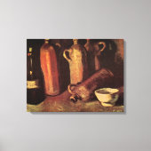 Toile Encore la vie de 4 bouteilles de pierre par Vincen (Recto)