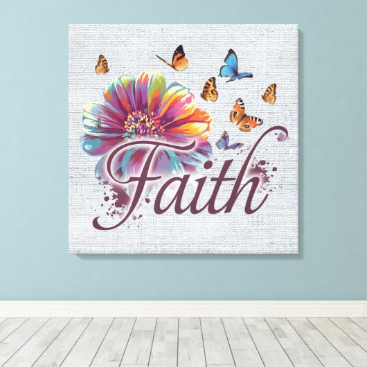 Toile Encouragement et devis inspirants (Insitu (Plancher de Bois))