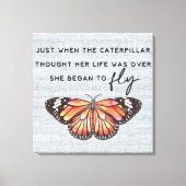 Toile Encouragement et devis inspirants (Recto)