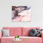 Toile Encre alcool rose (Insitu(Salon))