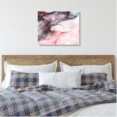 Toile Encre alcool rose (Insitu(Chambre))