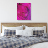 Toile encre d'alcool pourpre (Insitu(Chambre))