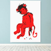 Toile encre de singe (Insitu (Plancher de Bois))