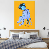 Toile encre de singe (Insitu(Chambre))