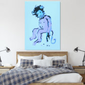 Toile encre de singe (Insitu(Chambre))