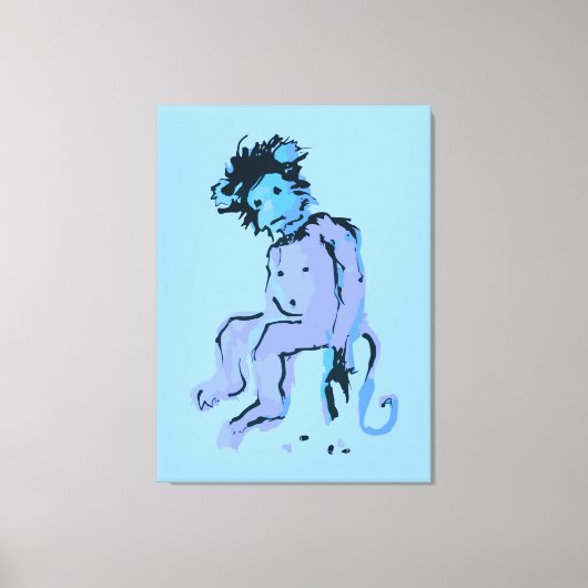 Toile encre de singe (Recto)