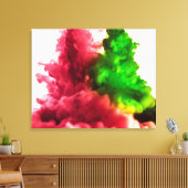 Toile Encre liquide dans l'eau série 2 (Insitu(Salon))