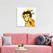 Toile encre singe (Insitu(Salon))