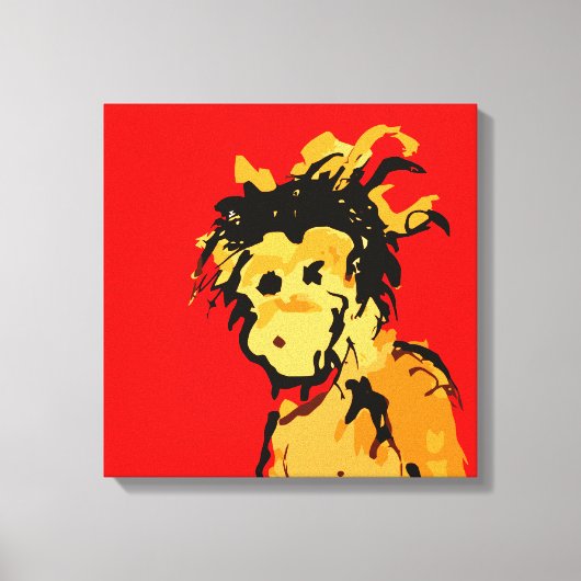 Toile encre singe (Recto)