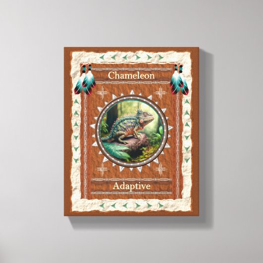 Toile Énergie adaptative du caméléon (Recto)