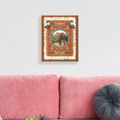 Toile Énergie de force de l'éléphant (Insitu(Salon))