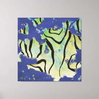 Toile Energy Code 26E23 - Stretched Canvas Print