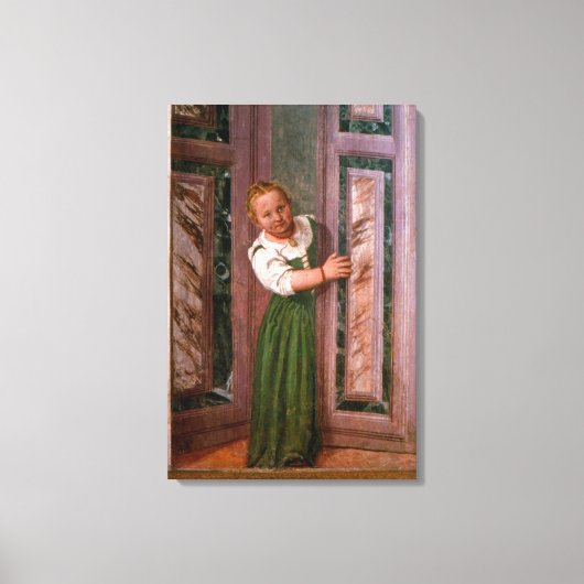 Toile Enfant à la porte, de la Sala a Crociera, c.156 (Recto)