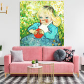 Toile Enfant avec orange, 1890. Vincent van Gogh (Insitu(Salon))