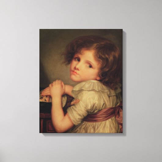 Toile Enfant avec poupée (Recto)