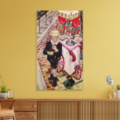 Toile Enfant avec une glace (Insitu(Salon))