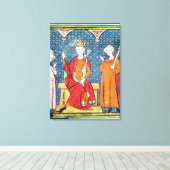 Toile Enfant II, Roi mérovingien d'Austrasia (Insitu (Plancher de Bois))