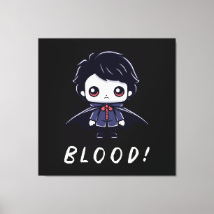 Toile Enfant Vampire