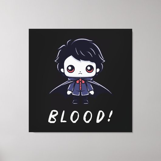 Toile Enfant Vampire (Recto)